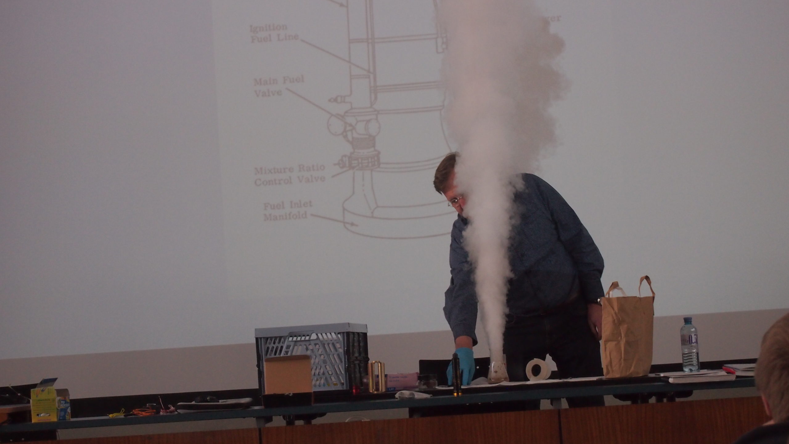 Pyrotechnik – Modellraketenseminar mit Dr. Kappl