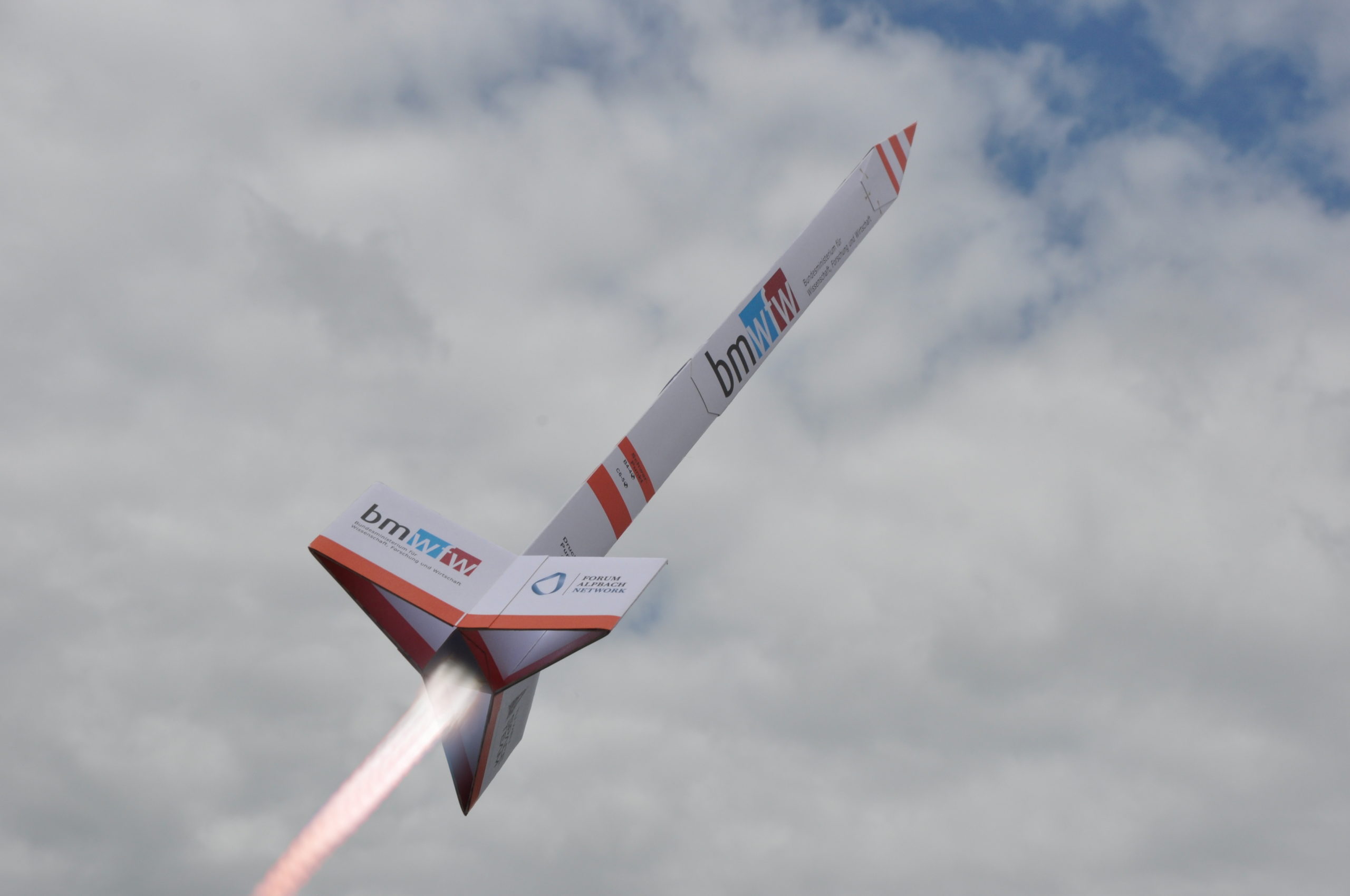 Raketenstart beim Europaforum Alpbach