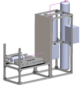 Test stand Rendering